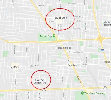 Google Maps/WDET