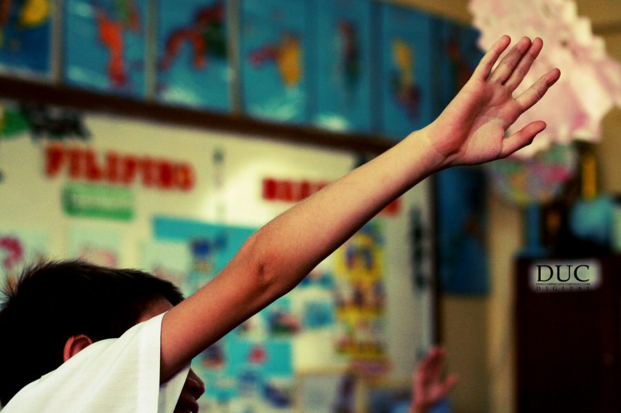 Classroom Raised Hand