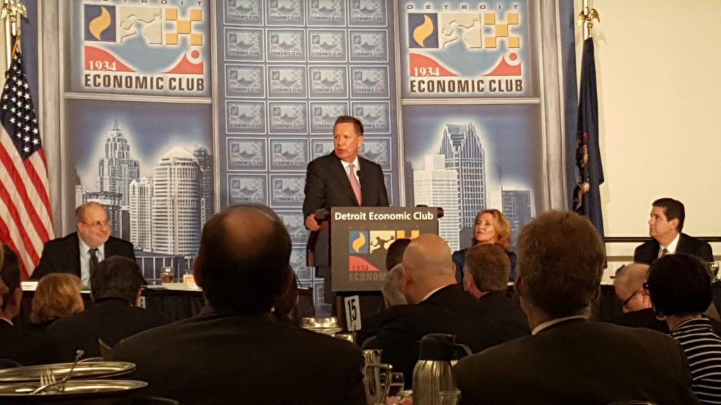 John Kasich @ Detroit Economic Club