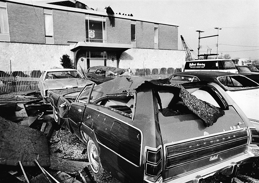 Windsor Curling Club Tornado Damage 040374