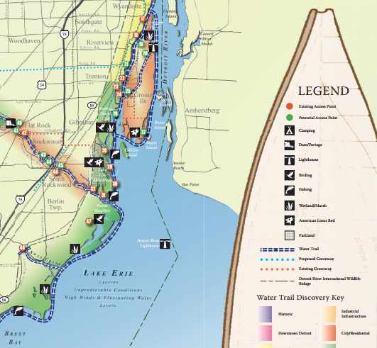 water trail map