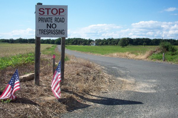 private road
