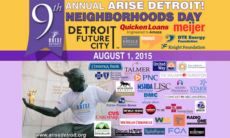 arise detroit neighborhoods day