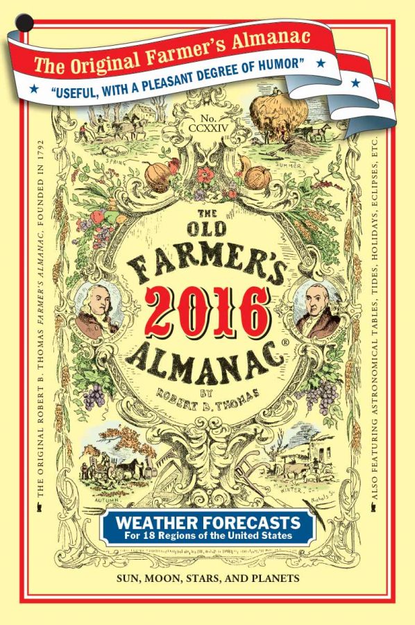 2016 Old Farmer's Almanac Cover