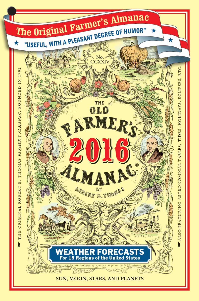 2016 Old Farmer's Almanac Cover