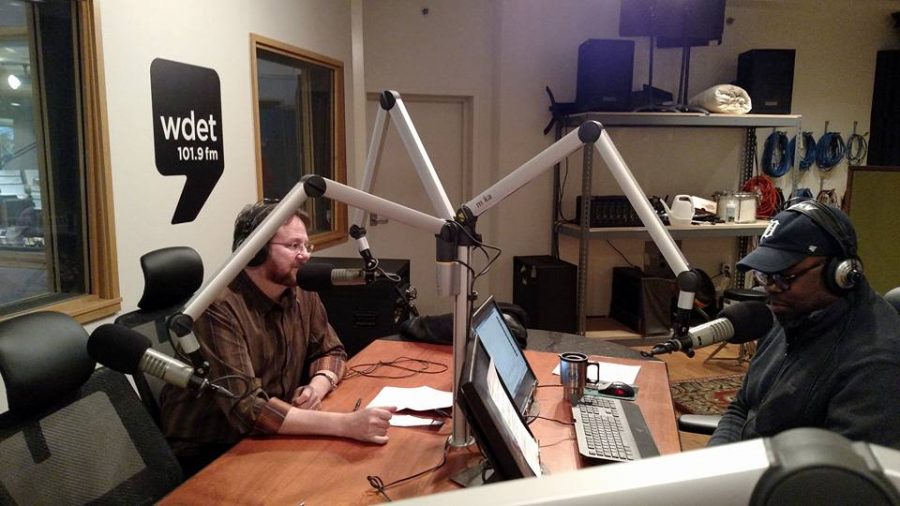 Jeff Meyers and Stephen in studio