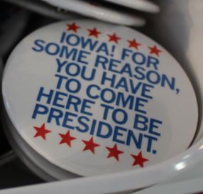 Iowa Caucus Button