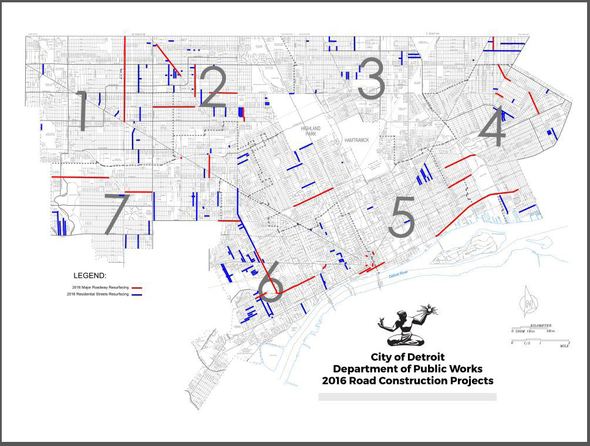 2016 Road Construction Projects