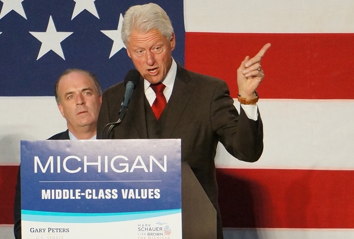 Bill Clinton in Flint 2014 1
