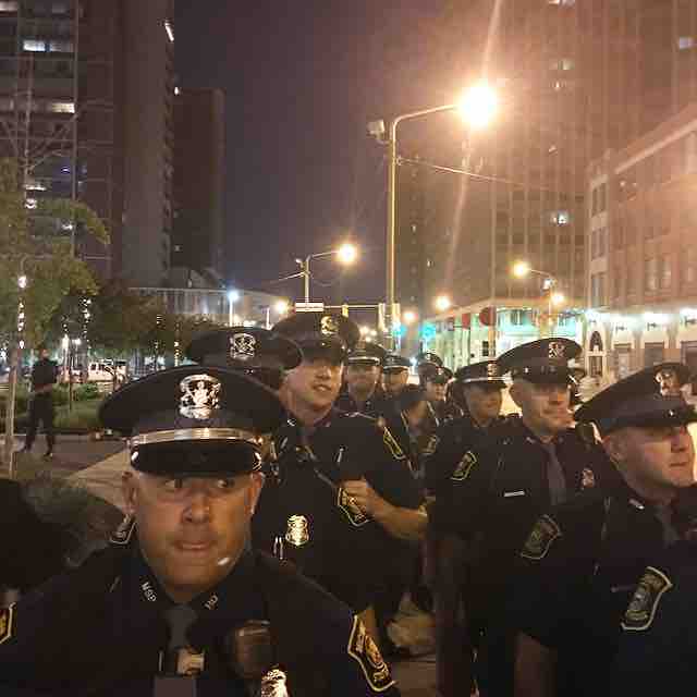 Michigan State Police in Cleveland RNC MSP