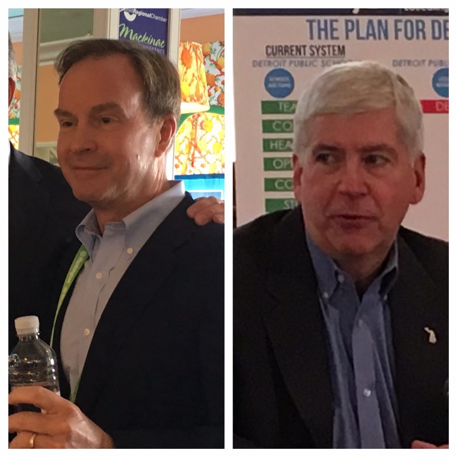 Governor Rick Snyder and Attorney General Bill Schuette