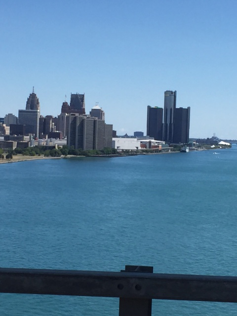 Detroit Skyline from Bridge