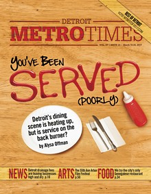 Metro Times cover story March 15
