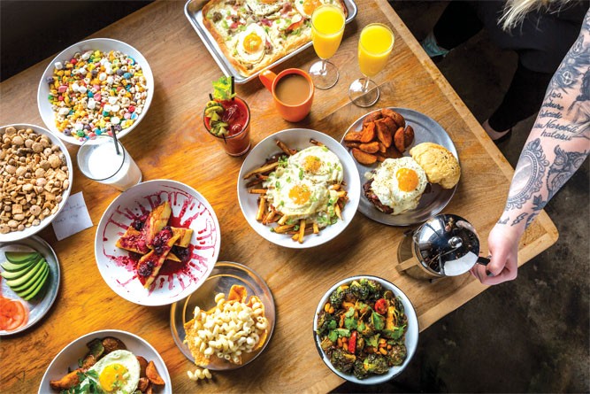 Brunch at Rock City Eatery