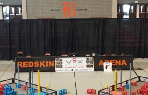 Belding High School Redskins Arena Mascot 4.14.17-jn
