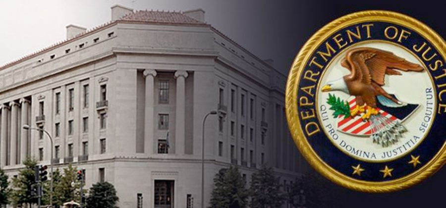 Department of Justice Seal and Building 10/31/2017