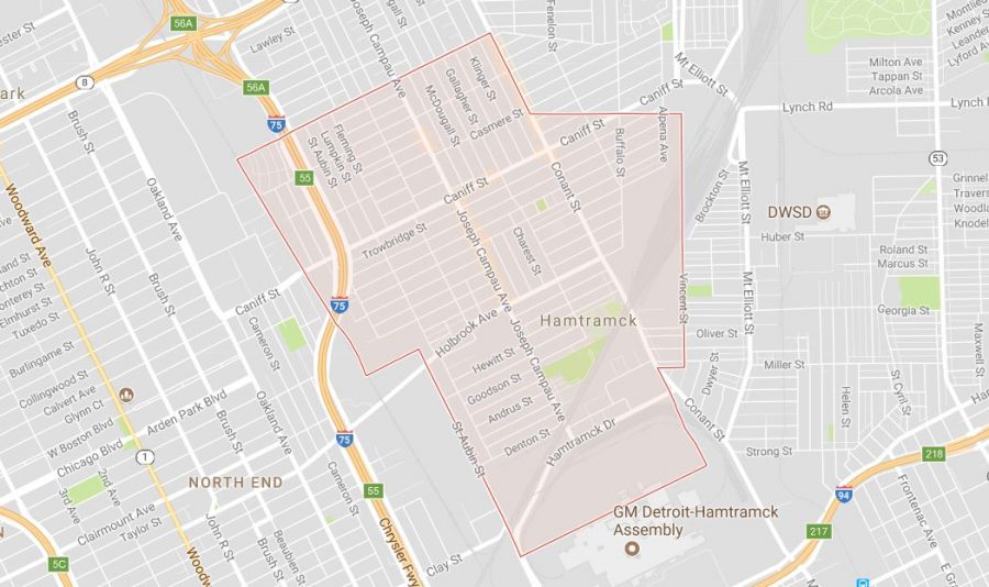 Hamtramck Map