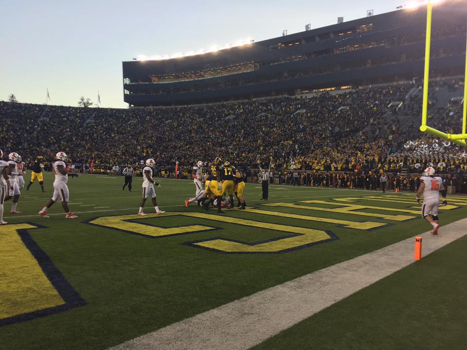 UM vs Illinois 10/04/2017