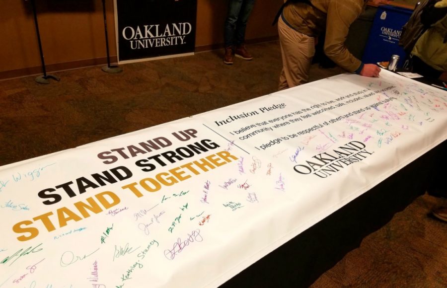 Oakland University Inclusion Pledge