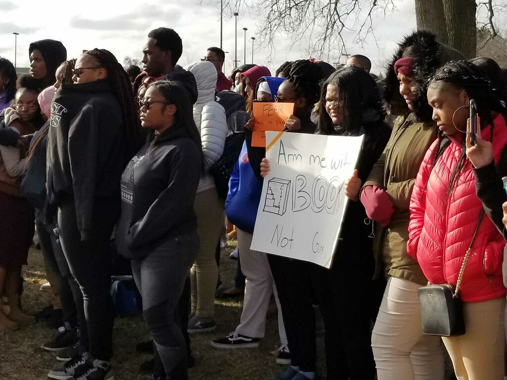 Renaissance Gun Control Walkout 1