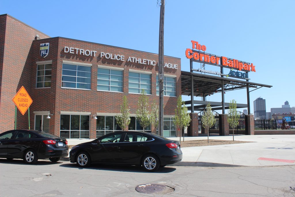 Detroit Police Athletic League's Corner Ball Park in Corktown.