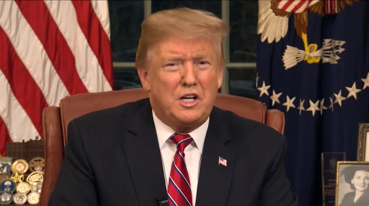 President Donald Trump Border Wall Speech 1/9/2018