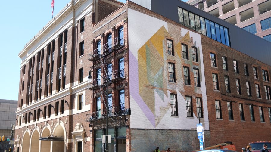 Charles McGee 1974 Mural