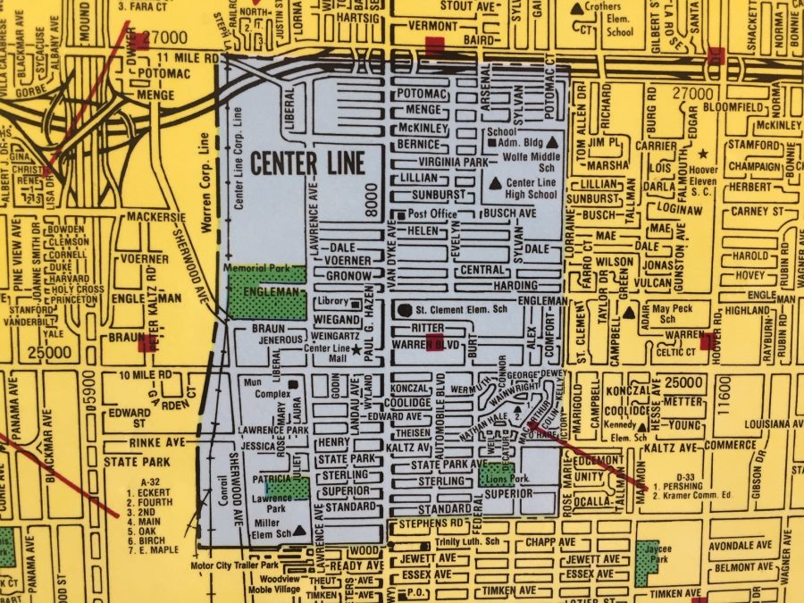 Center Line Map 09/27/2019