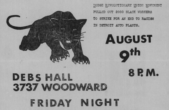 Detroit Revolution Movement Flier