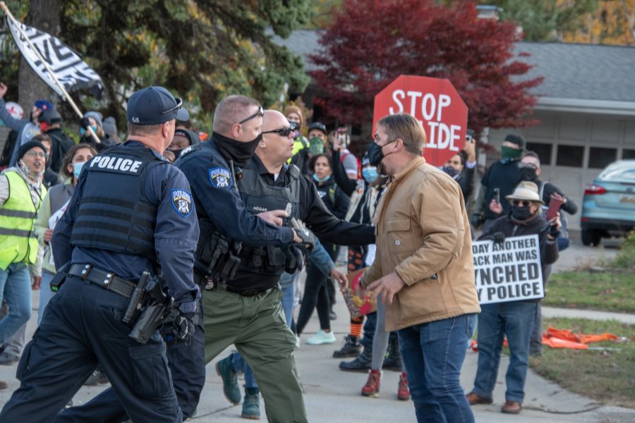SHIFT - Detroit Will Breathe Protest Shelby Township 10-24-2