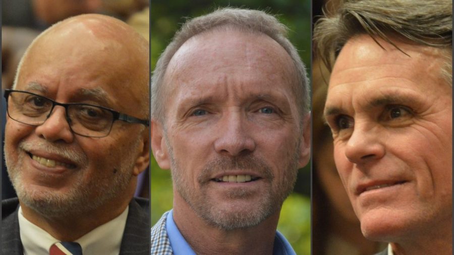 County Executives Warren Evans Dave Coulter Mark Hackel jn