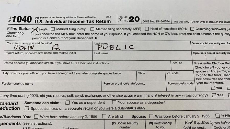 Tax form 2020