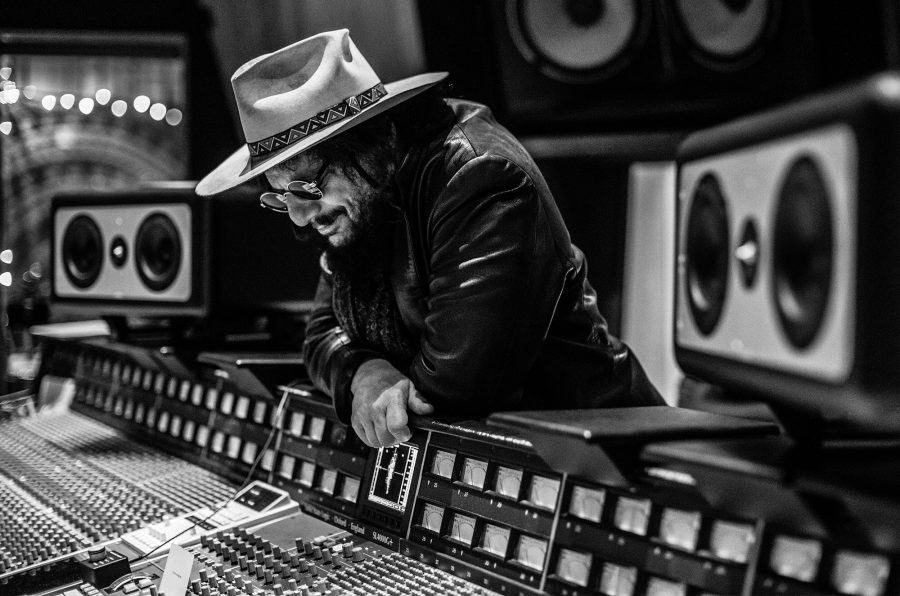 Don Was in a recording studio