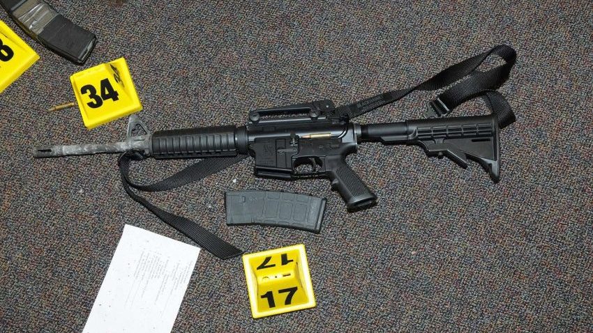 Mass Shooting assault riffle gun
