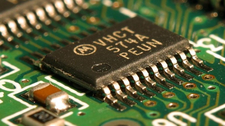 microchip semiconductor circuit