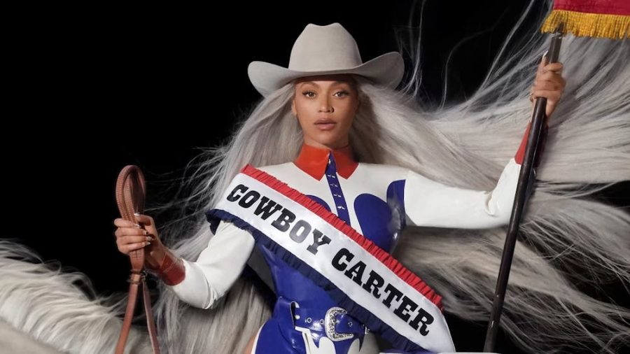 Beyonce Cowboy Carter album cover.